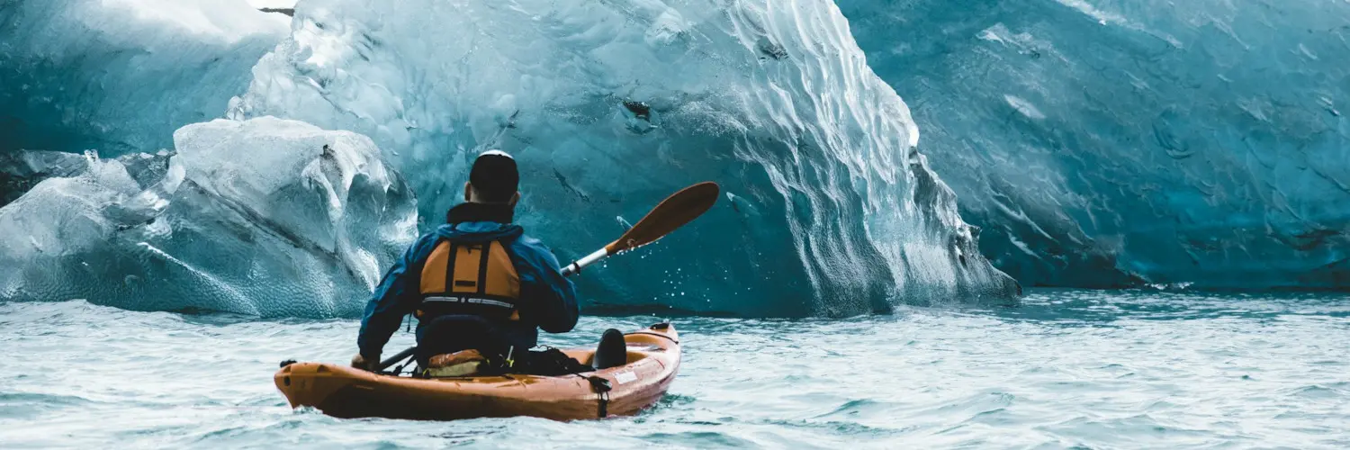 kayak iceland glacier lagoon Kayak Iceland Glacier Lagoon