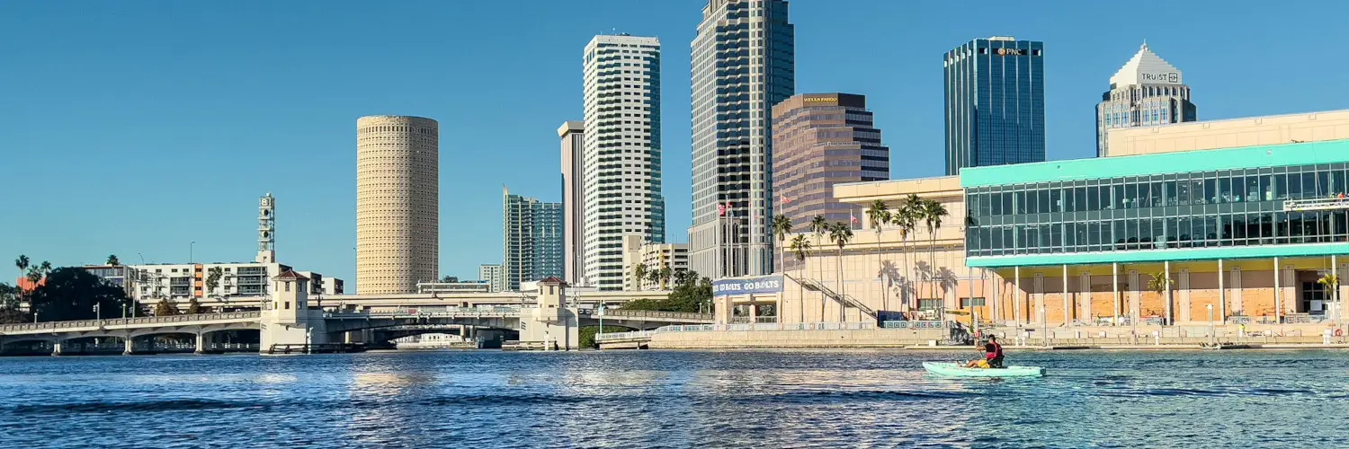 Kayaking Tampa Riverwalk 1 kayaking tampa riverwalk Kayaking Tampa Riverwalk